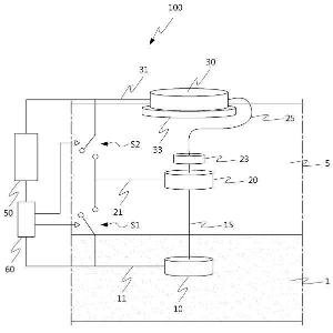 Microbial fuel cell having three electrode and method for operating the same