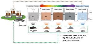 Dual Benefits of Manganese Recovery and Carbon Mineralization via pH Swing-Assisted Carbonation Process in Iron and Steelmaking By-products
